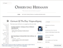 Tablet Screenshot of observinghermann.com
